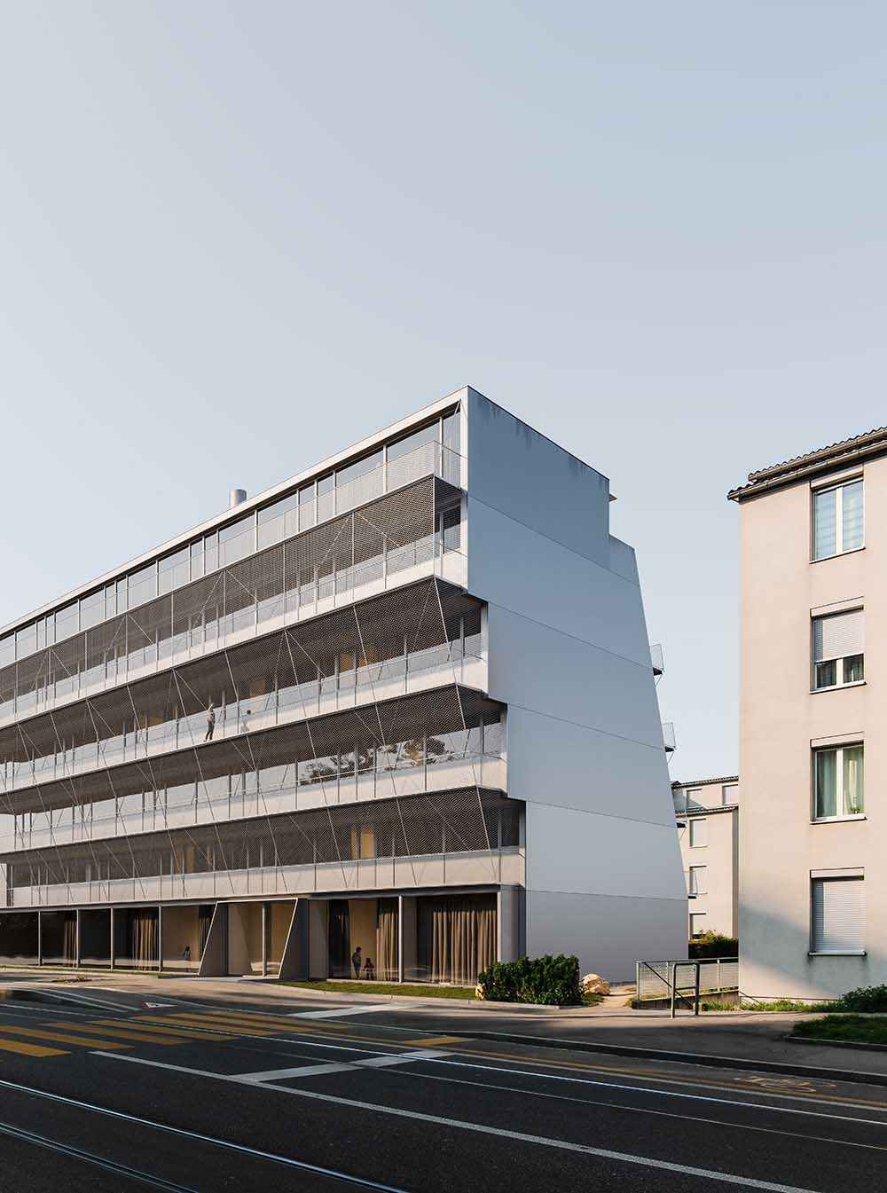 Photorealistic architectural visualization by Scuares