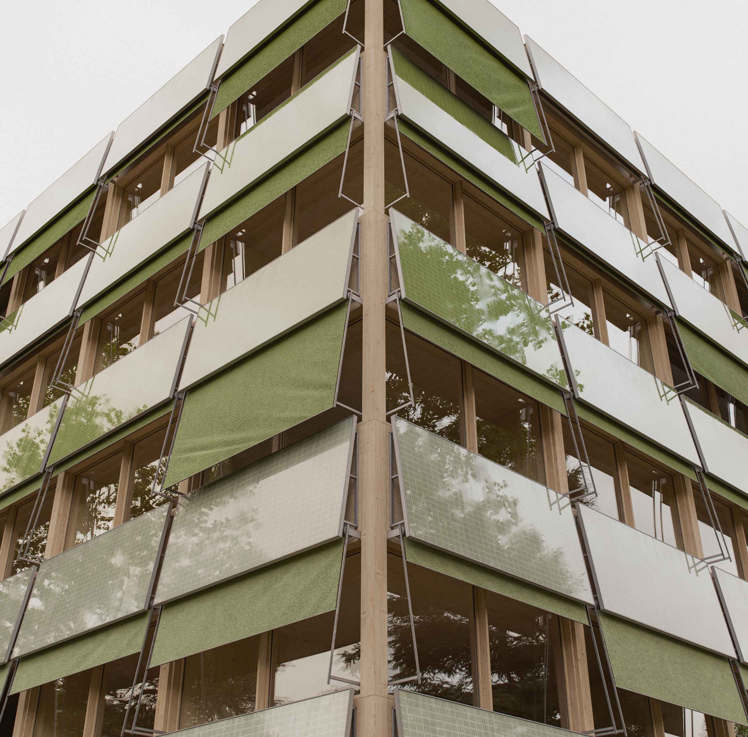 Photorealistic architectural visualization by Scuares