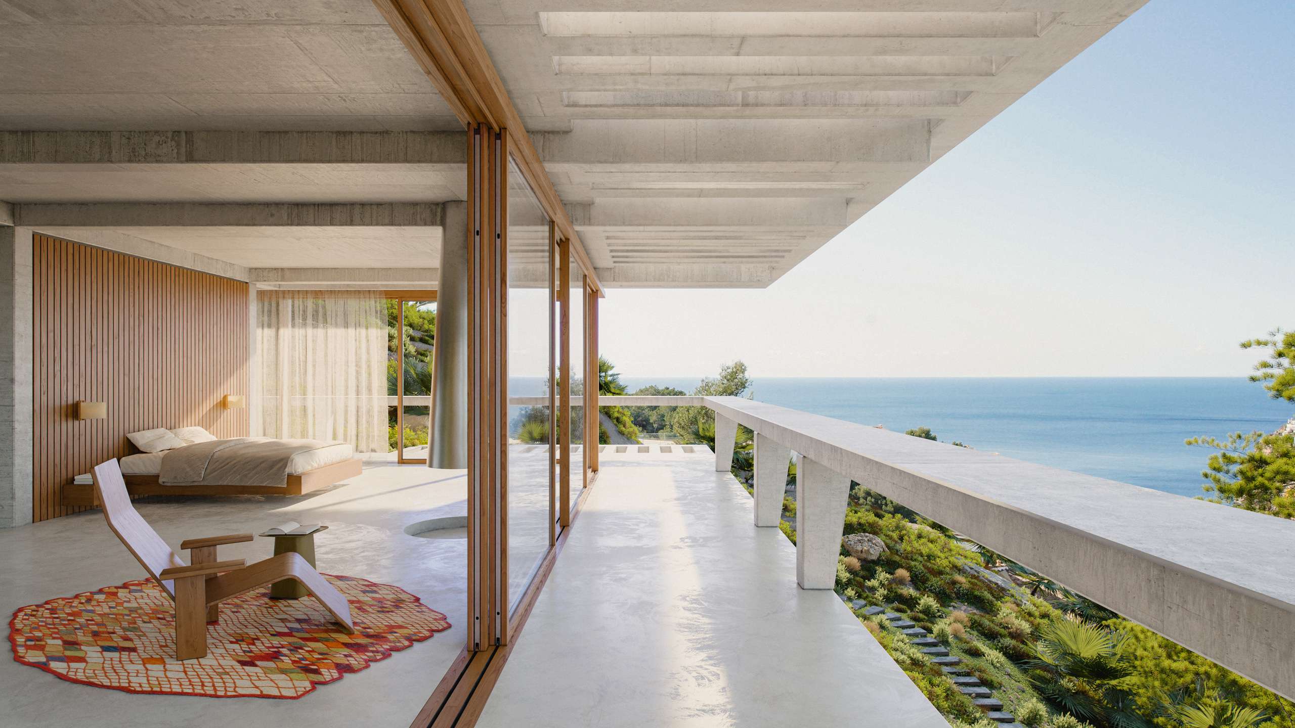 Photorealistic architectural visualization by Scuares