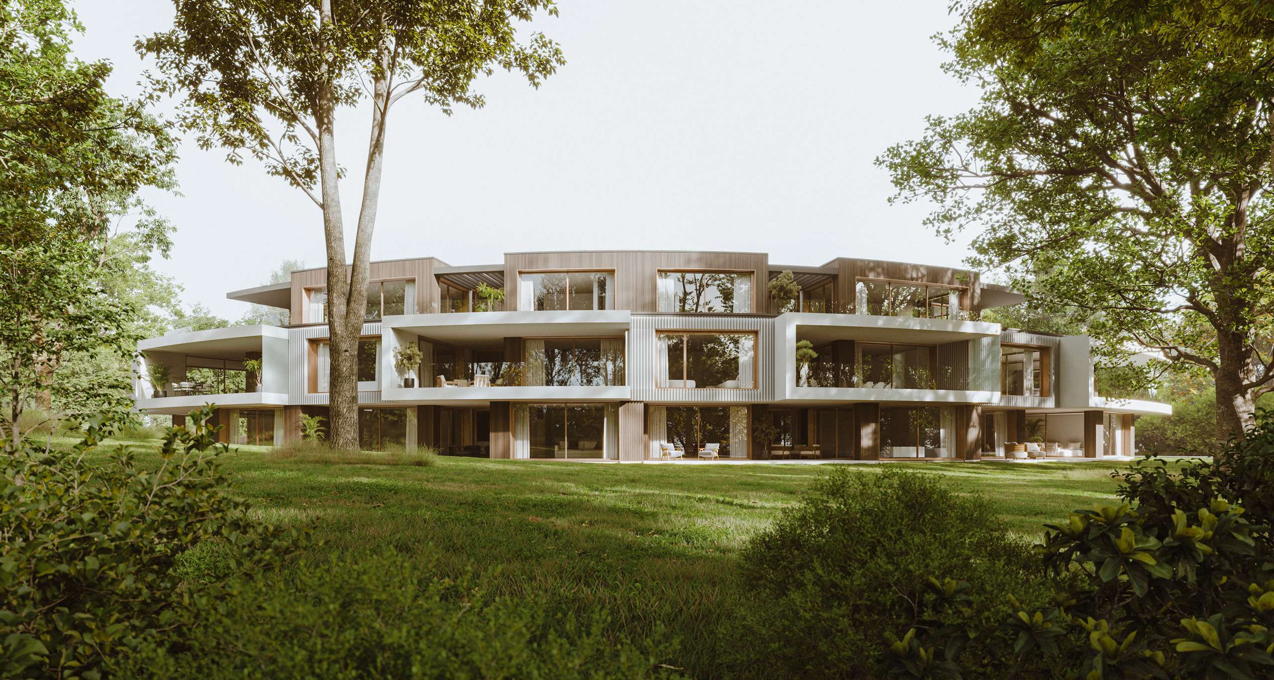 Photorealistic architectural visualization by Scuares