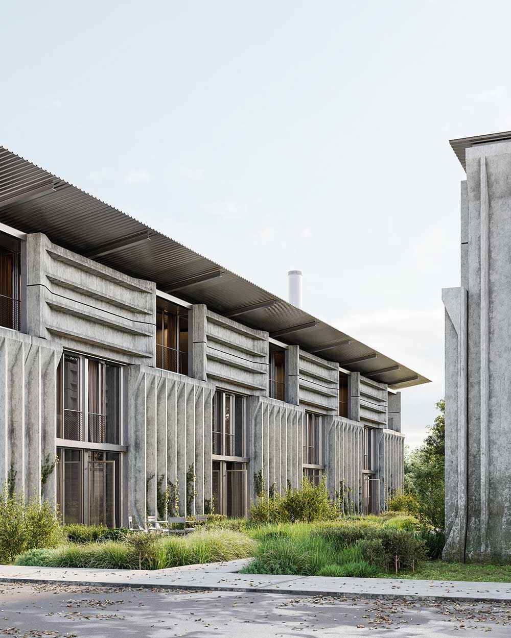 Photorealistic architectural visualization by Scuares